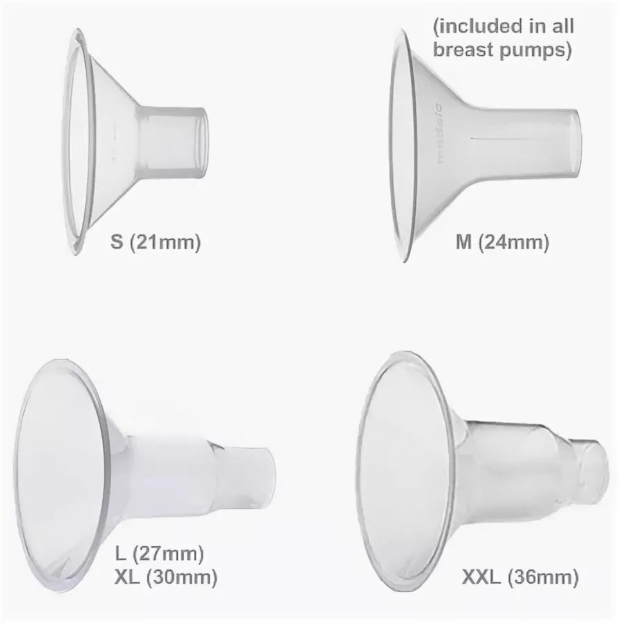 Воронка для молокоотсоса MEDELA PersonalFit XXL 30 мм