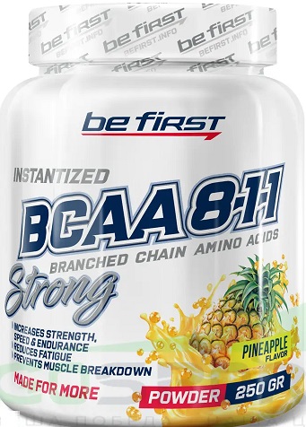 BCAA 8:1:1 Instantized powder 250г Ананас Be First  &