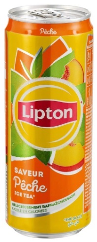 Напиток Lipton Peach Sleek 330мл ж/б