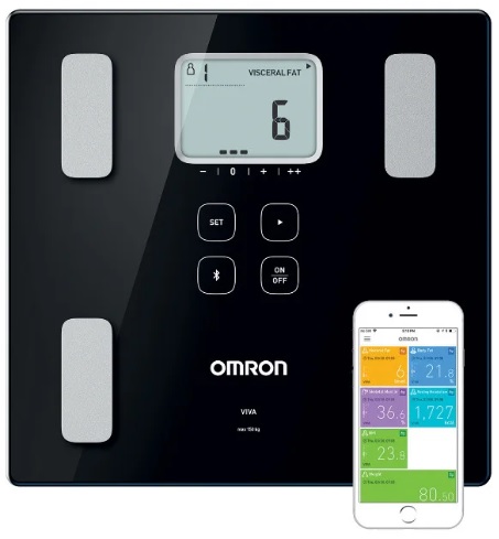 Весы Напольные Электронные OMRON VIVA ОМРОН 