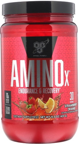 BSN AMINO-x 435г 30 порций Клубника Апельсин