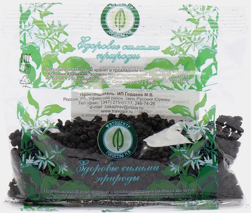 Бузина черная плоды 50г Фитоцентр Гордеева  &