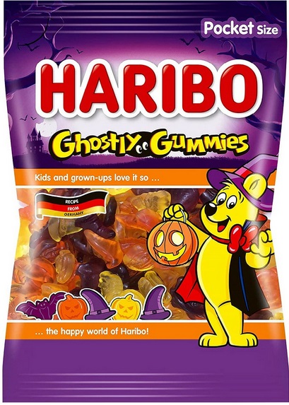 Haribo  Жевательный мармелад Ghostly Призраки 80г