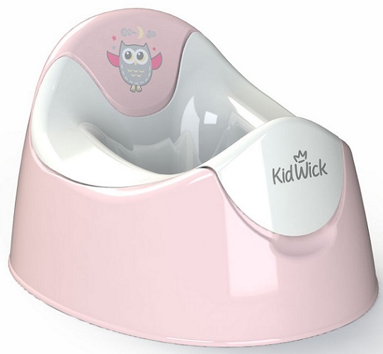 Горшок KIDWICK Трио розовый / белый арт.K0050201