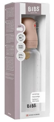 Бутылочка для кормления Bibs Baby Blush 270мл латексная соска арт.5017244