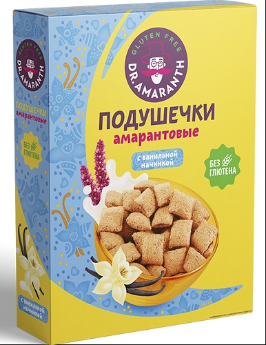 Dr.Amaranth Подушечки амарантовые с Ванильной нач. 180г Di&Di