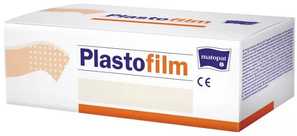 Пластырь Микропористый прозрачный PLASTOFILM 2.5см*5м MATOPAT 