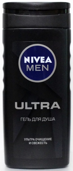 NIVEA MEN Гель для душа Ультра очищение 250 мл