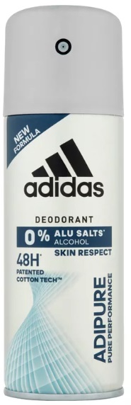 Adidas антиперспирант AdiPure 48H для мужчин 150 мл спрей