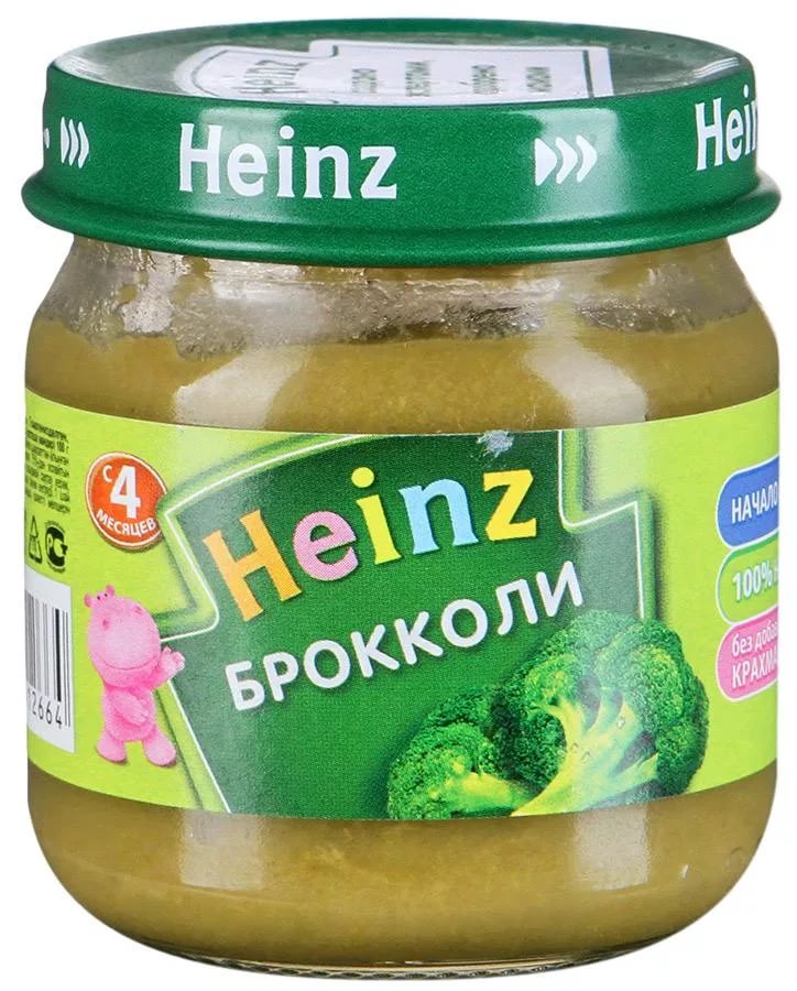 Хайнц Пюре Брокколи 80г  с 4 мес