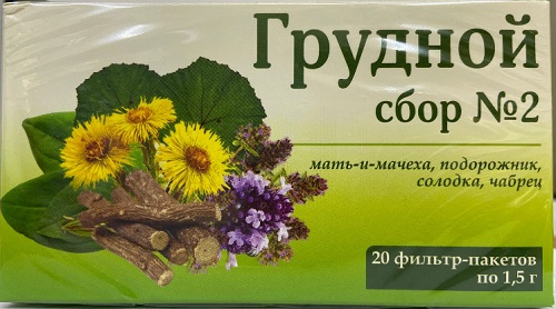 Грудной сбор №2 фито-чай 1,5г №20пак. КИМА