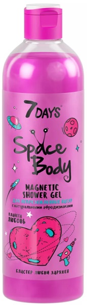 7 Days Space Body Гель для душа Magnetic 400 мл