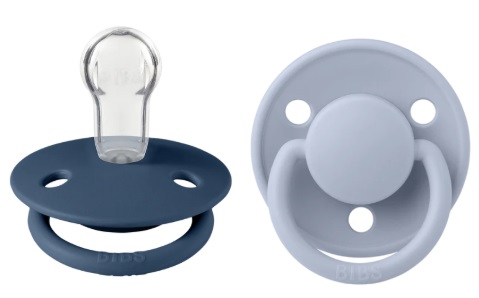 Набор пустышек BIBS De Lux Dusty Blue/Steel Blue 2 шт.0+ арт.150296