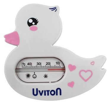Термометр для воды UVITON Уточка арт.0058/02 серый