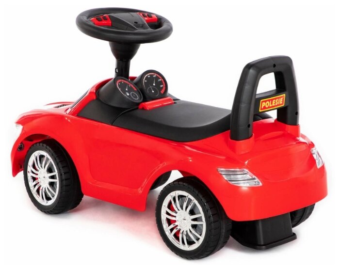 ПОЛЕСЬЕ Каталка-автомобиль Super Car №5 со звуковым сигналом арт.84583