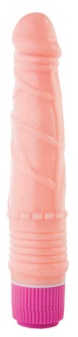 Вибратор реалистичный многоскоростной 22 см A-Toys by TOYFA телесный