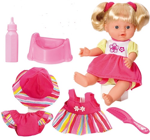 LOKO TOYS 3+ Le petit Bebe Писающий Пупс арт.98452