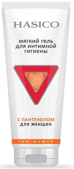 Мягкий гель для интимной гигиены HASICO с Д-пантенолом 200 мл 