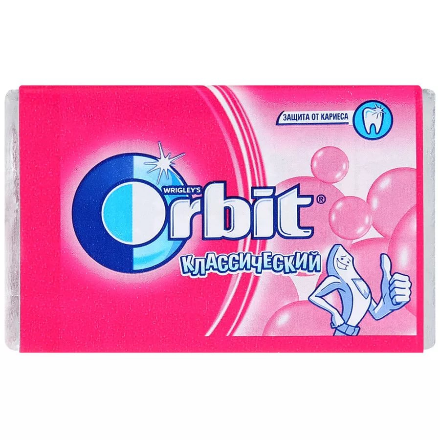 Orbit Детский Классический №6 Пластинки Жев. резинка без сахара