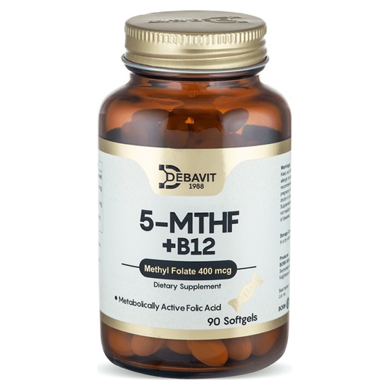 5-MTHF + B12 400мг капсулы. №90 Дебавит Debavit  &