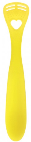 Скребок для языка REVYLINE Soft желтый ( 7049 )