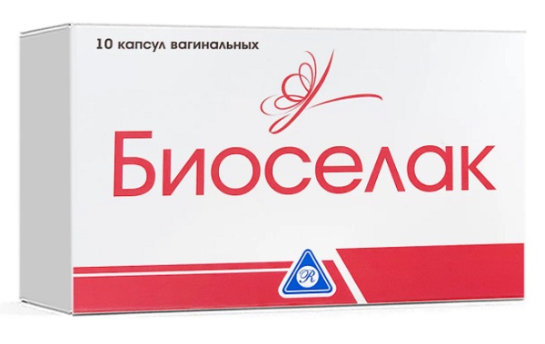 Биоселак капсулы вагинальные №10 (Lactobacillus rhamnosus)