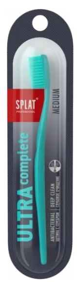 Зубная щетка SPLAT Ultra Complete Medium бирюзовая