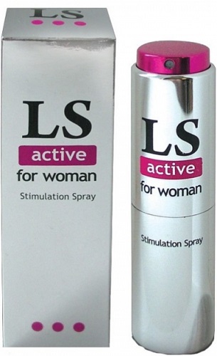 LS Lovespray Active for Woman 18мл Стимулирующий спрей для Женщин