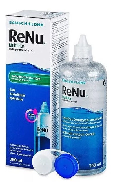 Раствор для линз Renu MultiPlus 360 мл Реню #@