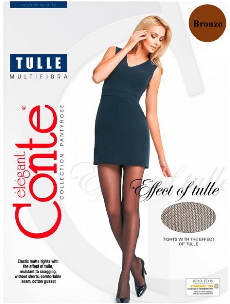 Conte колготки Tulle 3M Bronz