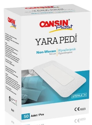 Лейкопластырь гипоаллергенный Cansin Plast 9см*5см (1шт)