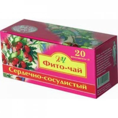 ПК Кызылмай фито-чай КМ Сердечно-сосудистый 1,5 г №20 пак. Кызыл-май