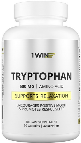 1WIN L-Триптофан 500мг №60 капс  &