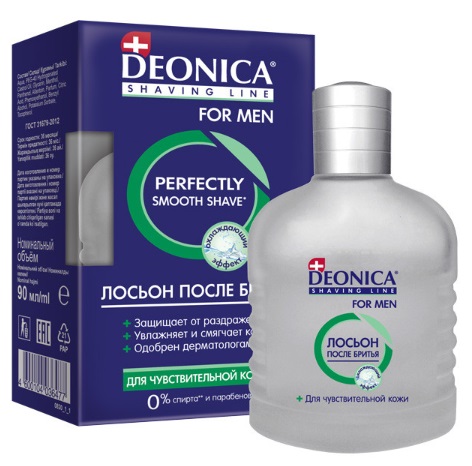Лосьон после бритья DEONICA для чувствительной кожи 90 мл