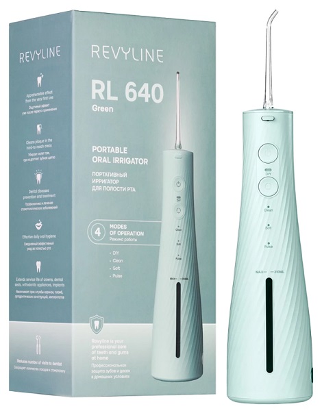 Ирригатор REVYLINE RL640 Green Портативный ( 8381 ) 
