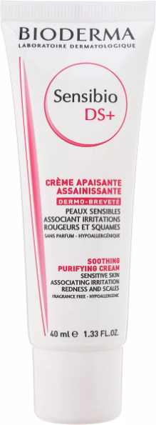 Bioderma Sensibio DS+ 40 мл крем при себорейном дерматите