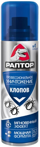 Аэрозоль от Постельных клопов РАПТОР 225 мл