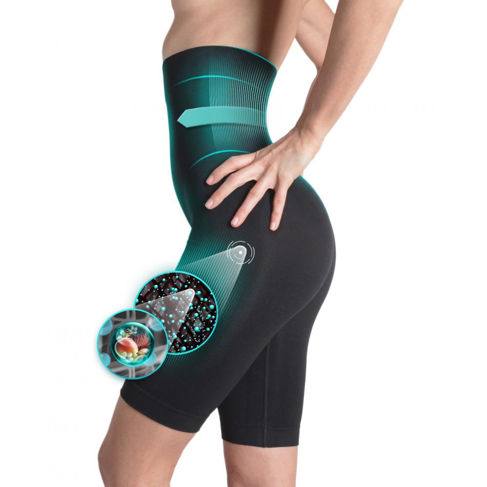 LYTESS PF06042A размер L/Xl Черные Подтягивающие шорты с высокой талией