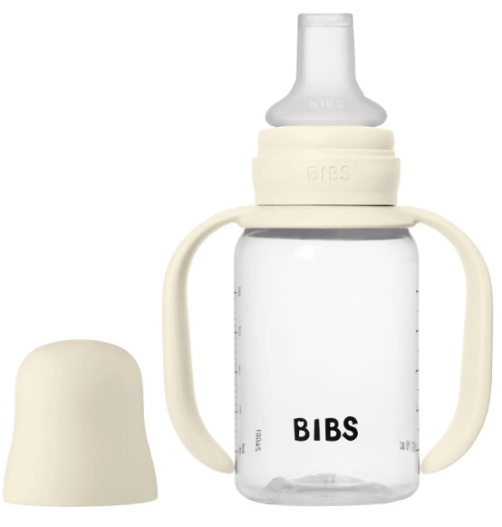 Поильник с силиконовой соской Bibs Ivory 150мл арт.50211216