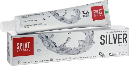 Зубная паста SPLAT Special Silver 75мл