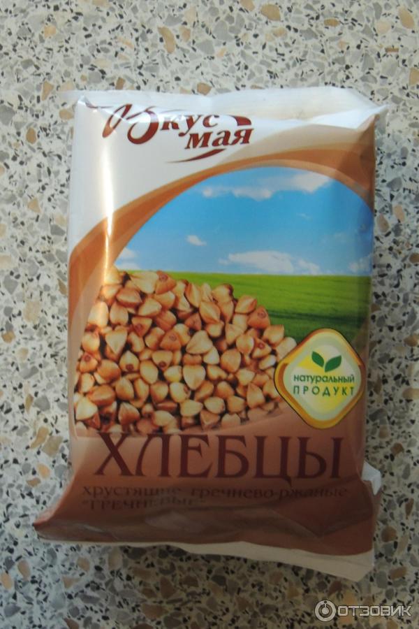 ВКУС МАЯ. Хлебцы  хрустящие гречнево- ржаные "Гречневые" 100,0