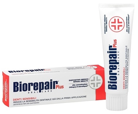 Зубная паста BIOREPAIR Plus Sensitive Teeth 75 мл для чувствительных зубов Б/Н