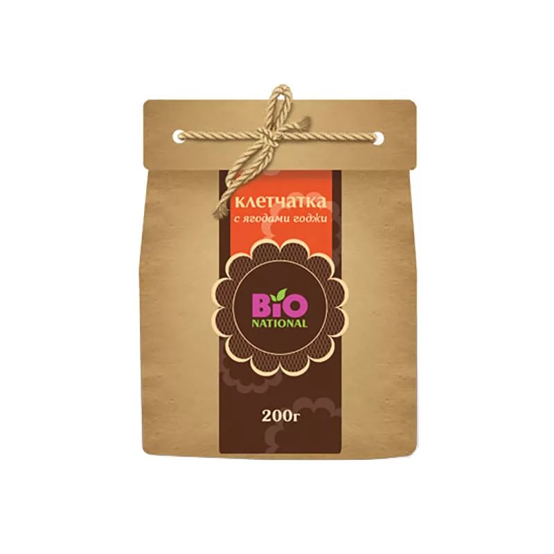 ***Bio National Клетчатка с ягодами годжи 200г