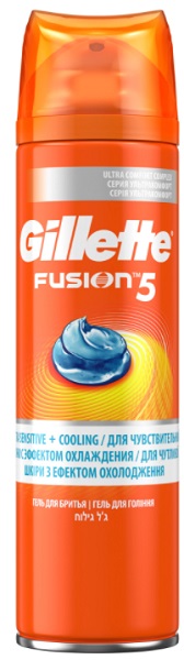 GILLETTE гель для бритья Охлаждающий для чувствительной кожи 200мл 81689569