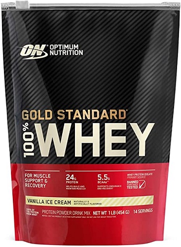 ON Whey Gold Standard 1lbs Ваниль пакет