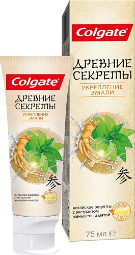 Зубная паста COLGATE Древние секреты Укрепление эмали 75мл