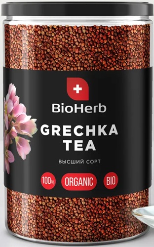 Гречишный чай 500г пл.банка BioHerb