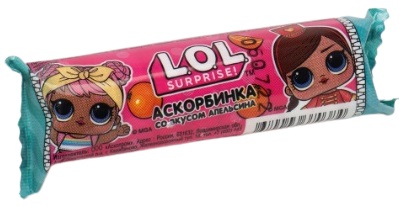 Аскорбиновая кислота 30г LOL / Baby Shark 