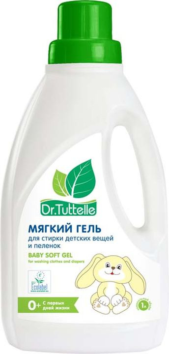 Dr TUTTELLE мягкий гель для стирки детского белья 1 л