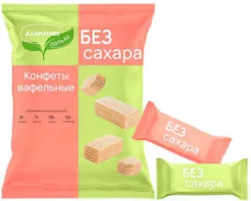 Далматово Конфеты Вафельные В гостях у сказки 170г Топленое молоко без сахара